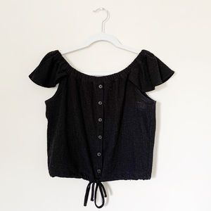 Madewell off-the-shoulder top